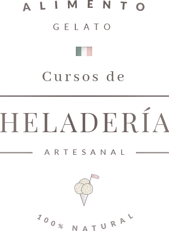 Logo Curso de Heladería Artesanal Italiana Alimento Gelato